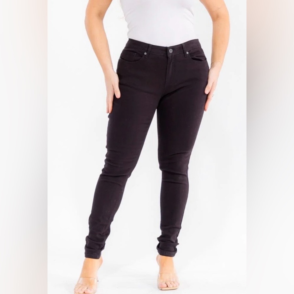 Classic Black Skinny Jeans for Women